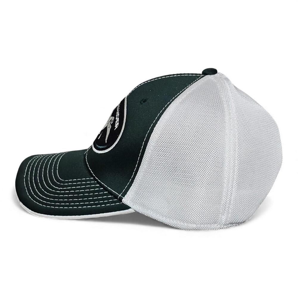 Duck Commander Embroidered Mesh‎ Back Baseball Cap Green White Men - Picture 2 of 5